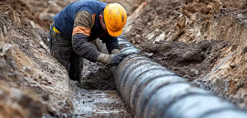 Sewer Replacement in Hackensack